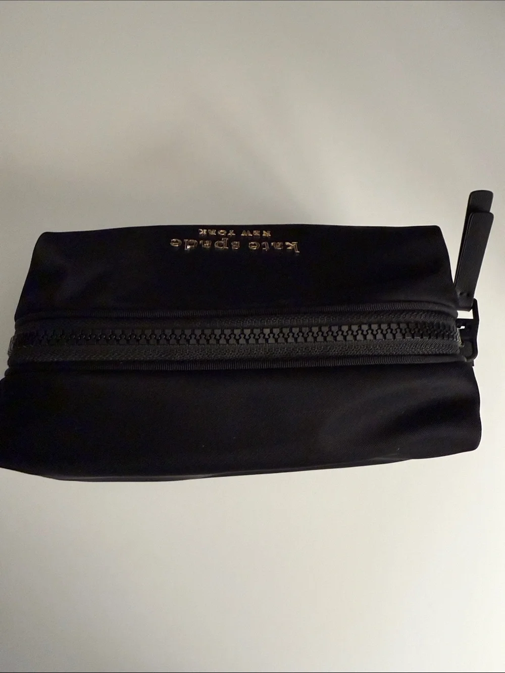 kate spade everything puffy Black Nylon pouch